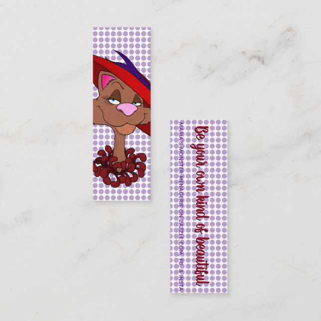 Agnes, com citação, cartões de felicidade (Frente/Verso)