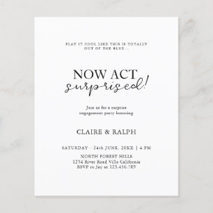 Agora Age Surpreendido! Noivado de Surpresa de O