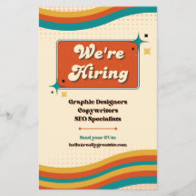 Agora Contratando Folheto