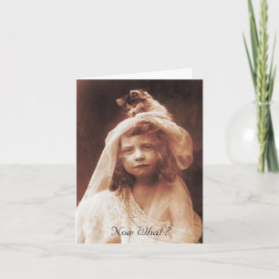 Agora O Que? Cartão de Graduação de Fotos para Vin