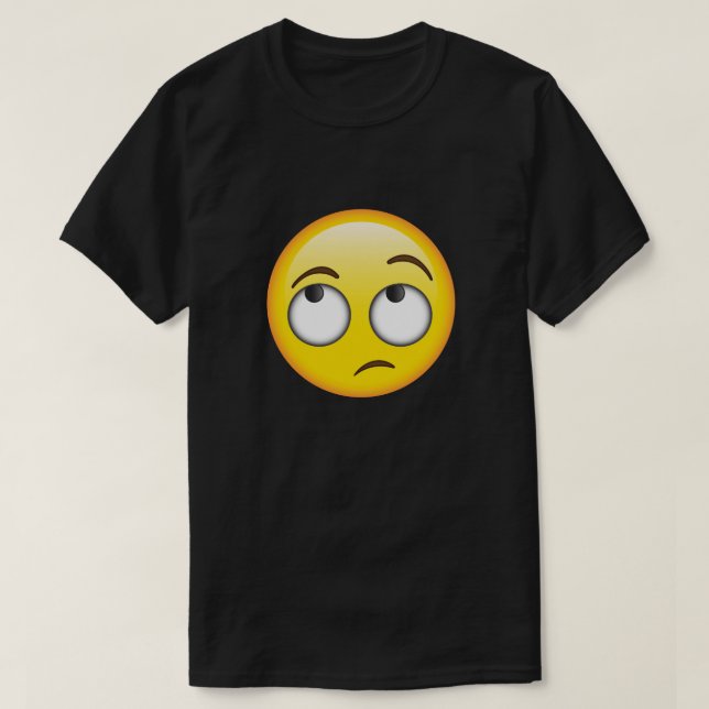 Agora que? T-shirt do Emoticon (Frente do Design)