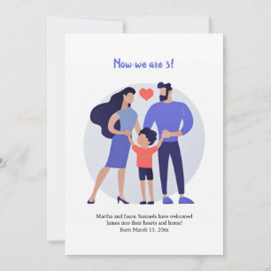 Agora Somos Três Anúncios De Adoção