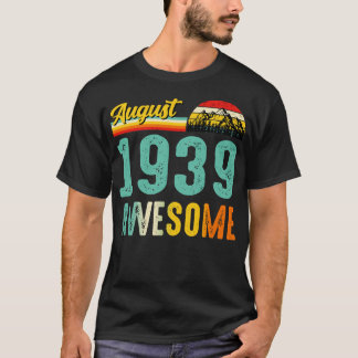 Agosto de 1939 Camisa de Presente de Aniversário V