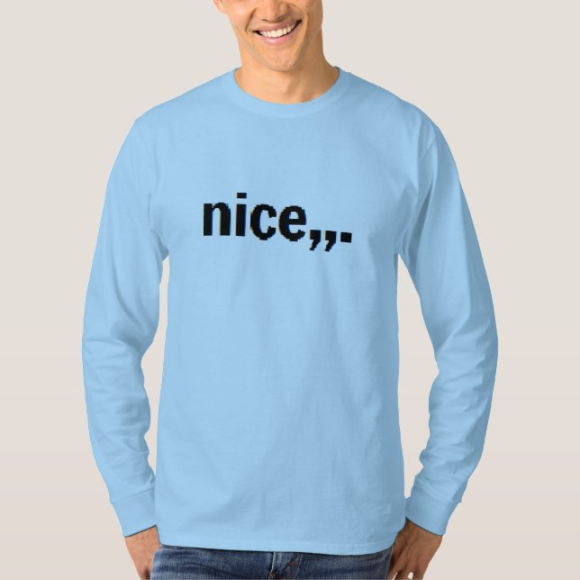 agradável. T-shirt (Frente)