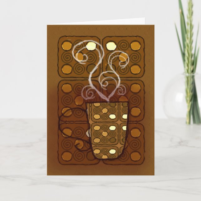 Agradecimento Agradece a um obrigado de Latte você cartão (Frente)