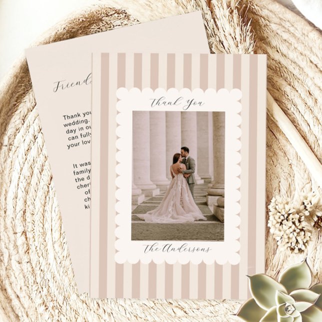 Agradecimento aos Convidados com Foto do Casamento (Criador carregado)