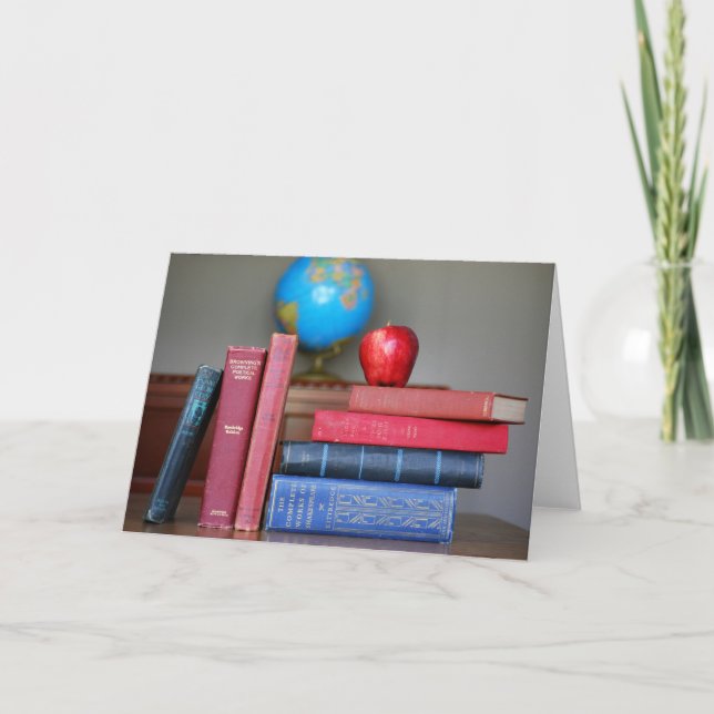 Agradecimento Apple para o Cartão de Professora (Frente)