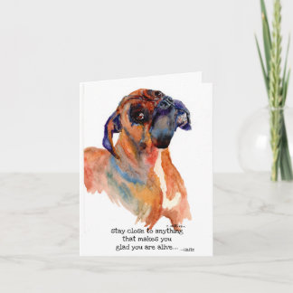 Agradecimento caixa de presente de boxer doce aquarela cartão de