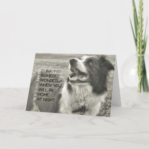 Agradecimento CANINE GRIN - Cartão de Saudação
