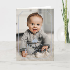 Agradecimento Cartão com fotos de Páscoa de quadros coelhinhos V