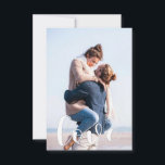 Agradecimento Cartão com fotos Personalizado | Script de amor cr<br><div class="desc">Personalize seu design.</div>