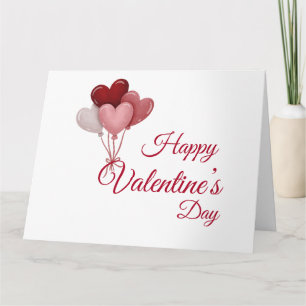 Agradecimento Cartão de Amor de São Valentim   Romântico para El