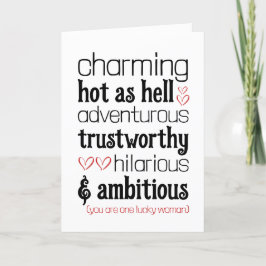 Agradecimento Cartão De Amor Engraçado Para Dia de os namorados