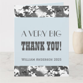 Agradecimento Cartão de Amortização de Empregado das Estrelas