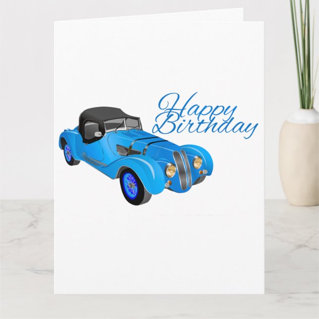 Agradecimento Cartão de Aniversário (Frente)