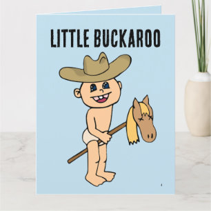 AGRADECIMENTO CARTÃO DE ANIVERSÁRIO BUCKAROO DO GAROTO