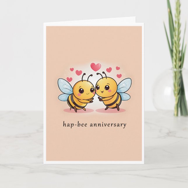 Agradecimento Cartão de Aniversário de Bumble Bee (Frente)