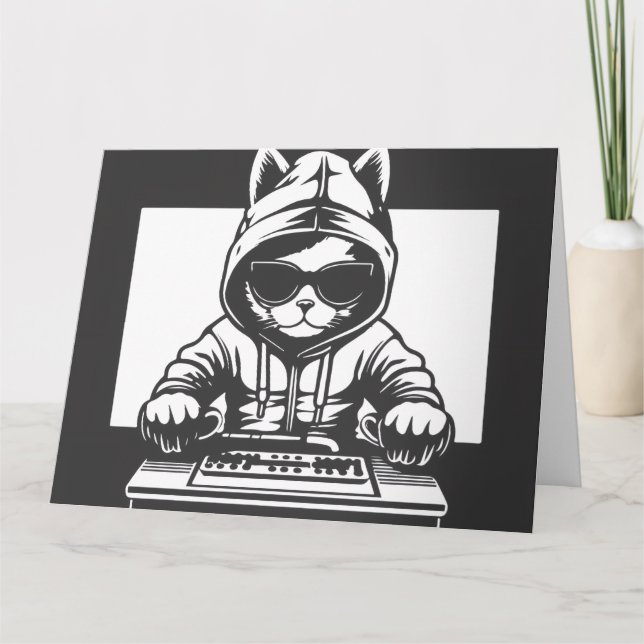 AGRADECIMENTO CARTÃO DE ANIVERSÁRIO DJ CAT (Frente)