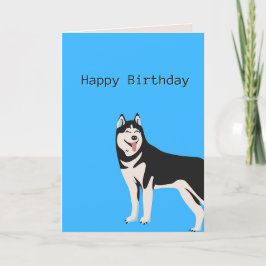 Agradecimento Cartão de Aniversário do Cão, Cartão de Aniversári