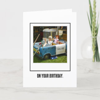 Agradecimento Cartão de Aniversário do Paddy Wagon