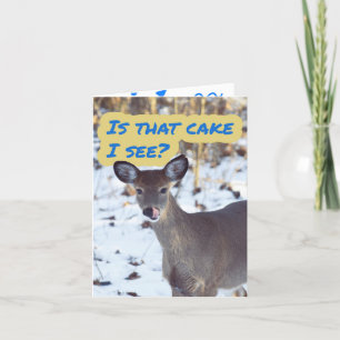 Agradecimento Cartão De Aniversário Engraçado Com Bolo De Chocol