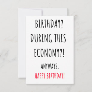 Agradecimento Cartão de Aniversário Feliz e Engraçado