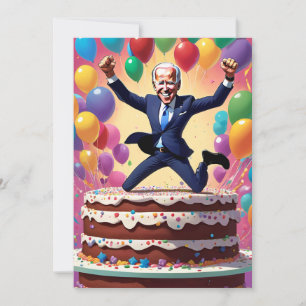 Agradecimento cartão de aniversário Joe Biden