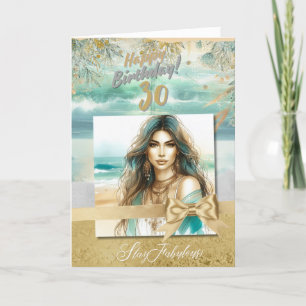 Agradecimento Cartão de aniversário personalizado com tema de pr
