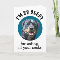 Cartão de Aniversário Personalizado Do Rottweiler