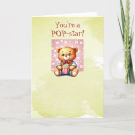 Agradecimento Cartão de aniversário Teddy Bear Feliz Aniversário