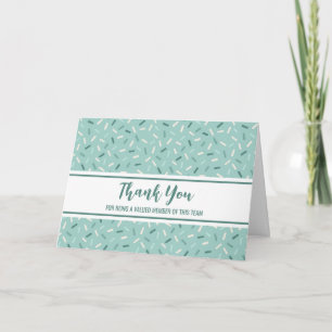 Agradecimento Cartão de Apreciação de Funcionário de Confetti Az