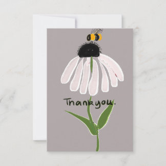 Agradecimento Cartão de Arte Adorável de Daisy e Bee