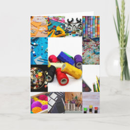 Agradecimento Cartão de artesanato