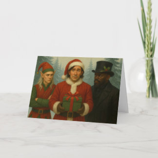 Agradecimento Cartão de Boas Festas da Série Bounders