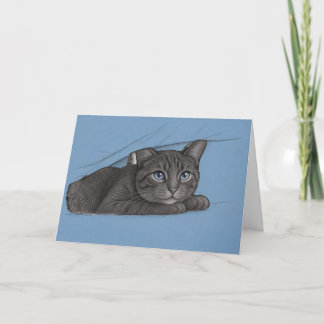 Agradecimento Cartão de Boas-Vindas ao Gatinho