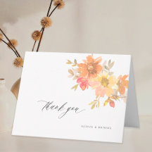 Cartão de casamento floral elegante sem foto