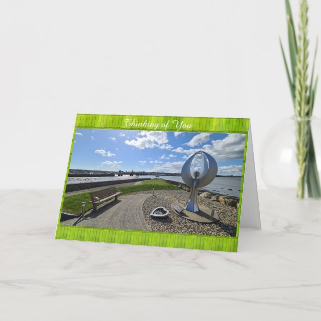 Agradecimento Cartão de condolências (Frente)