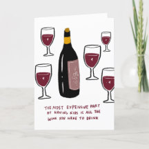 Cartão de Dia da Mãe Engraçado | Todo O Vinho