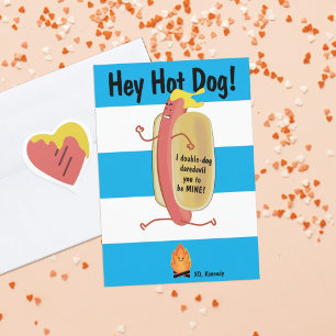 Agradecimento Cartão de Dia de os namorados escolar para criança