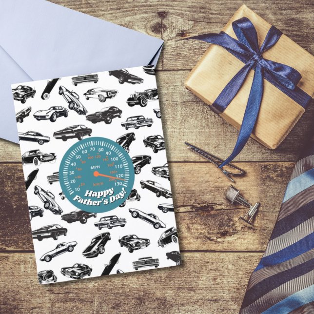 Agradecimento Cartão de Dia do Pai Clássico (Criador carregado)