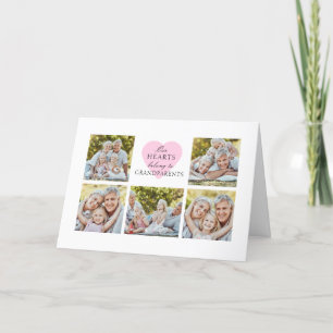 Agradecimento Cartão de Dia Personalizado de Avós com Fotografia