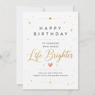 Agradecimento Cartão de Feliz Aniversário para Amigo   Cartão de