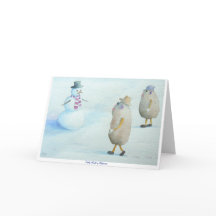 Cartão de Feriado Dobrado