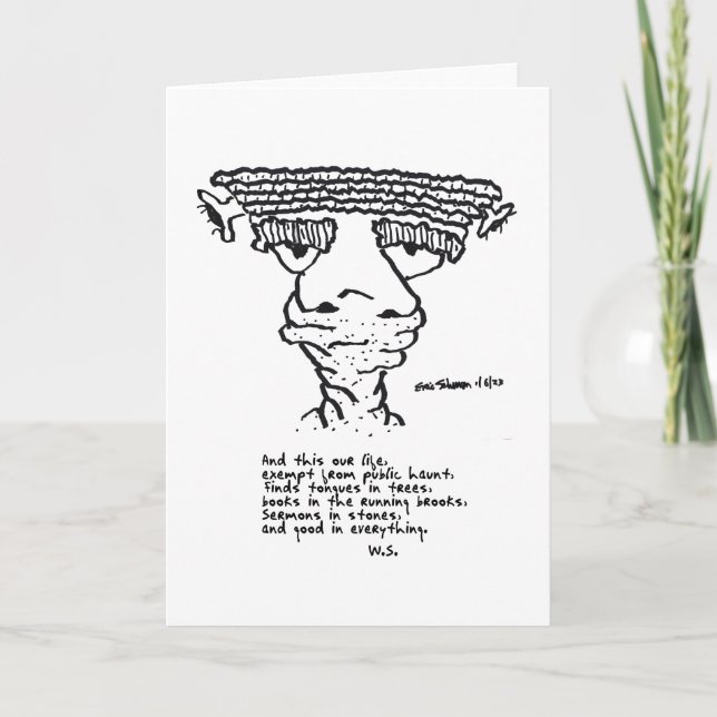 Agradecimento Cartão de Freak Bem Lido Humoroso 1-6-23 (Frente)