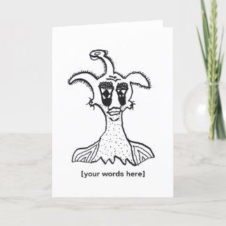 Agradecimento Cartão de Freak Personalizável Humoroso 12-28-22