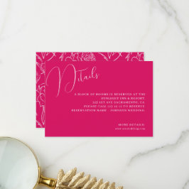 Agradecimento Cartão de Gabinete de Casamento de Peony Elegance