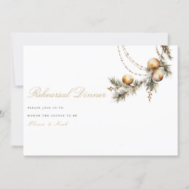 Agradecimento Cartão de Janto Floral de Ensaio de Natal Elegante