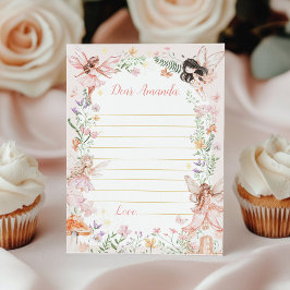 Agradecimento Cartão de Mensagem de Nota da Cápsula de Horário d