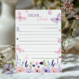 Agradecimento Cartão de Mensagem de Nota da Cápsula de Horário F