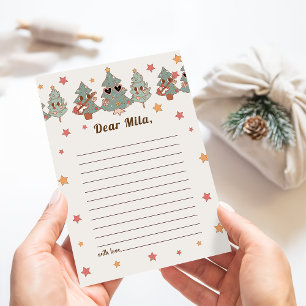 Agradecimento Cartão de Mensagem de Nota da Cápsula de Natal Hip